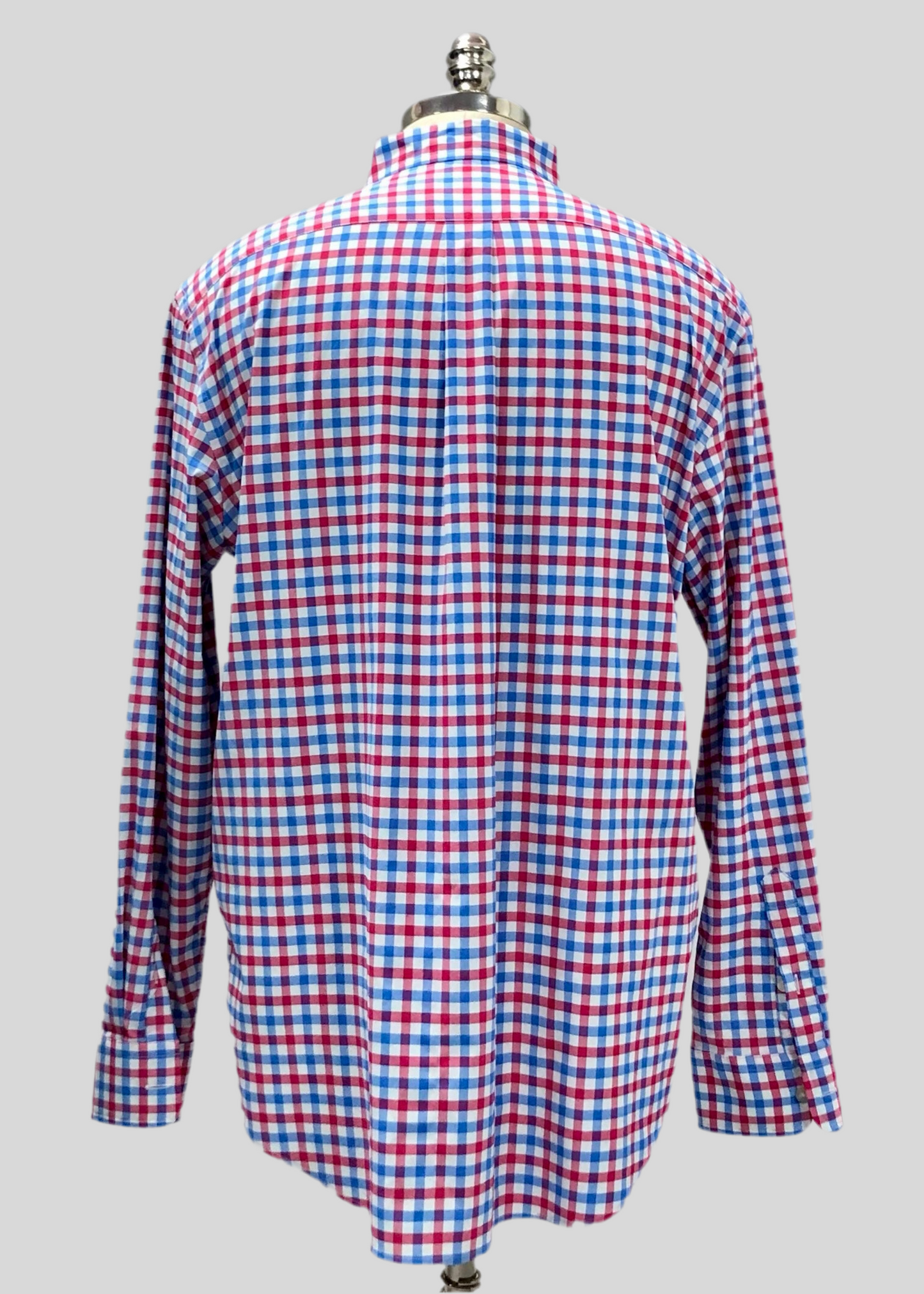 Camisa de botones Vineyard Vines 🐳 Performance de cuadros en color rojo, azul y blanco Talla M Entalle Clásico