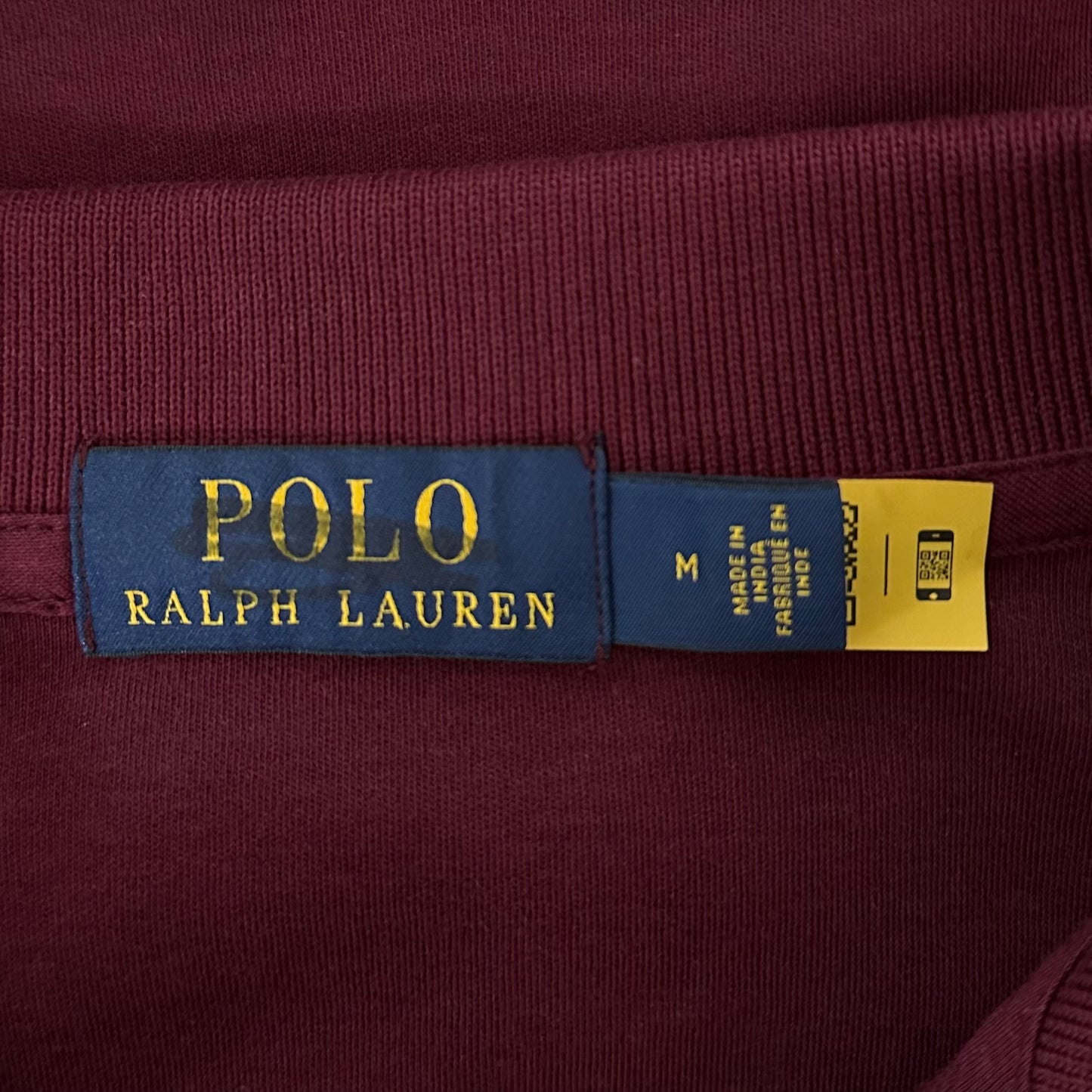 Camiseta Polo Ralph Lauren 🏇🏼 Pima color rojo oscuro Talla M, L, XL y XXL Entalle Regular