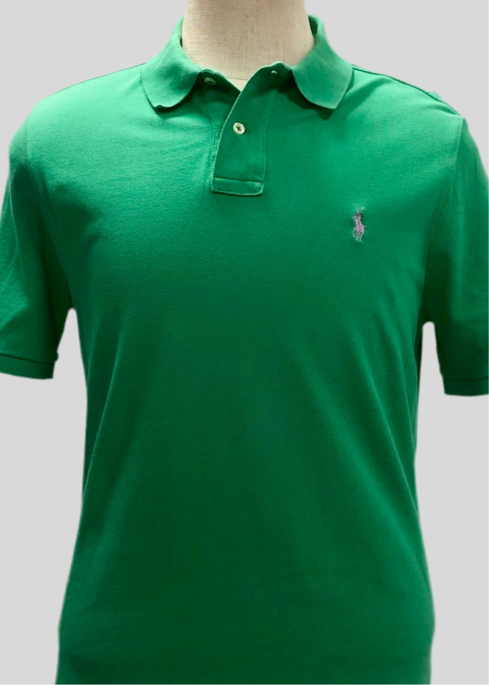 Camiseta Polo Ralph Lauren 🏇🏼 color verde Talla M Entalle Clásico