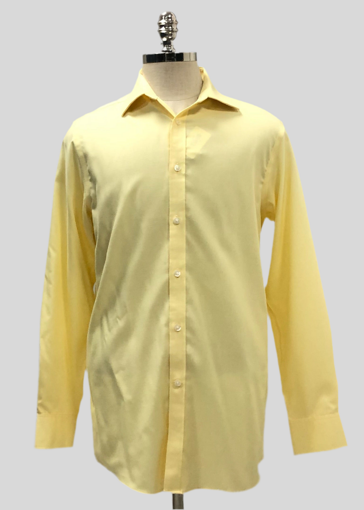 Camisa de botones Michael Kors 🇺🇸 color amarillo claro Talla M Entalle Regular