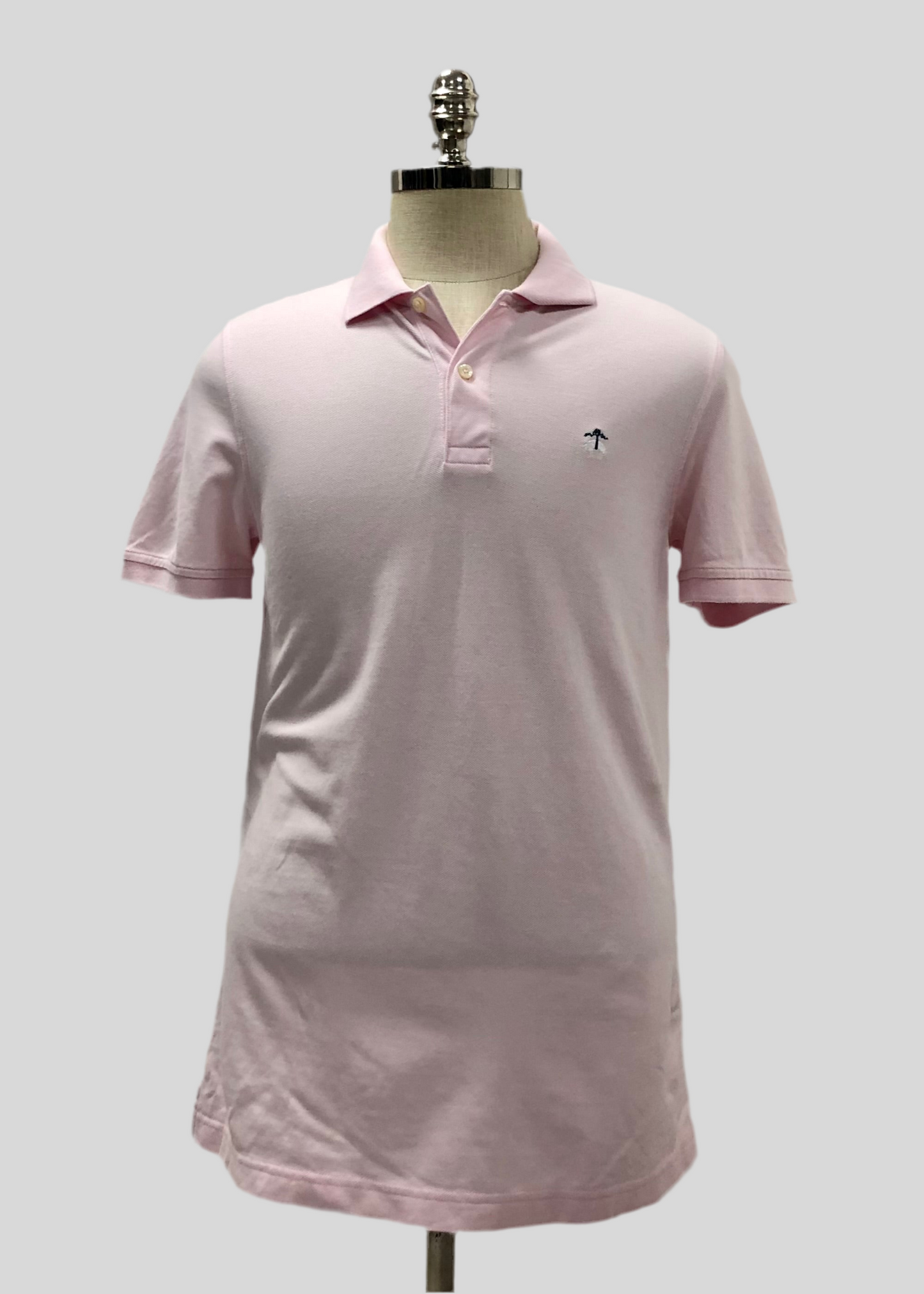 Camiseta Polo Brooks Brothers 🐑 color rosado claro Talla M Entalle Slim Fit