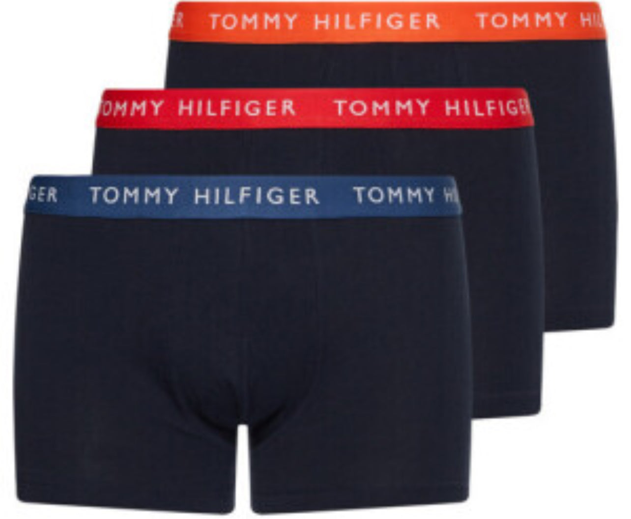 Boxer Briefs Tommy Hilfiger 🇺🇸 Tela algodón stretch color azul navy Talla S