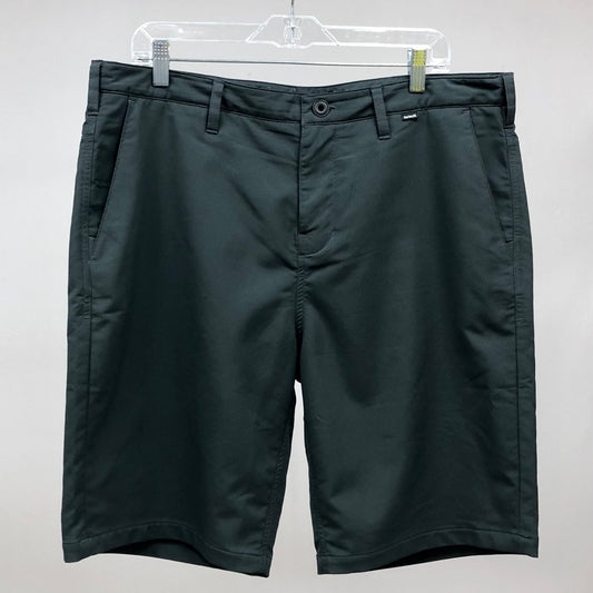 Short Híbrido Hurley 🏄🏽‍♂️ Tela performance color gris oscuro talla L (36)