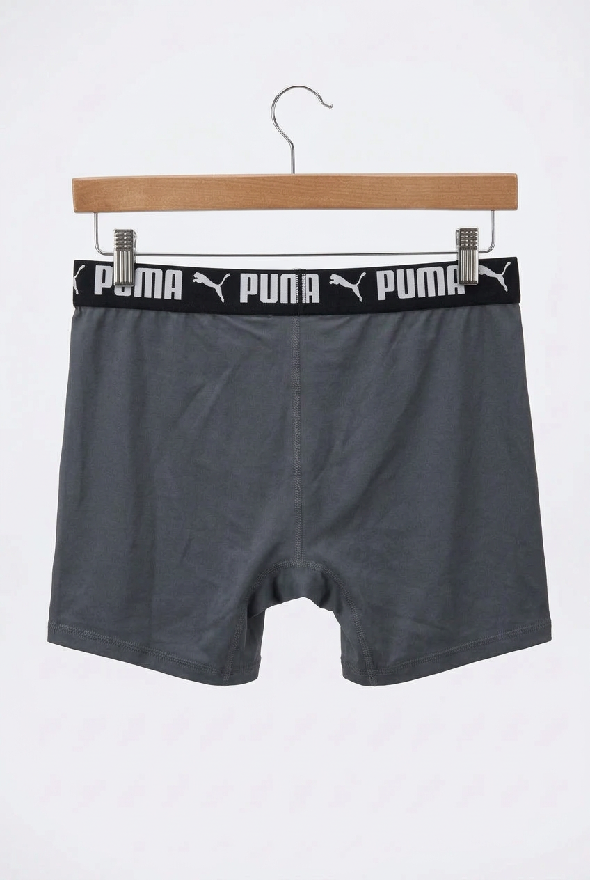 Boxers Briefs Puma 🐆 Tela con spandex color gris Talla XL