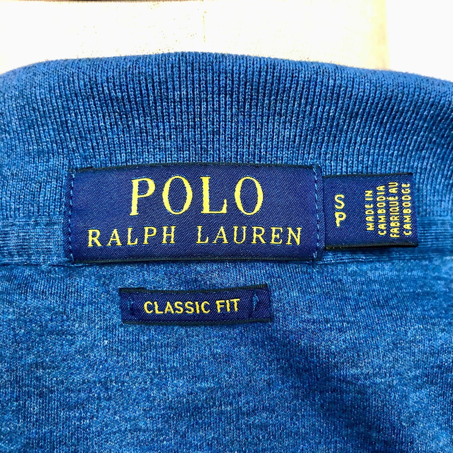 Camiseta Polo Ralph Lauren 🏇🏼 color azul grisáceo Talla S Entalle Clásico (ver descripción)
