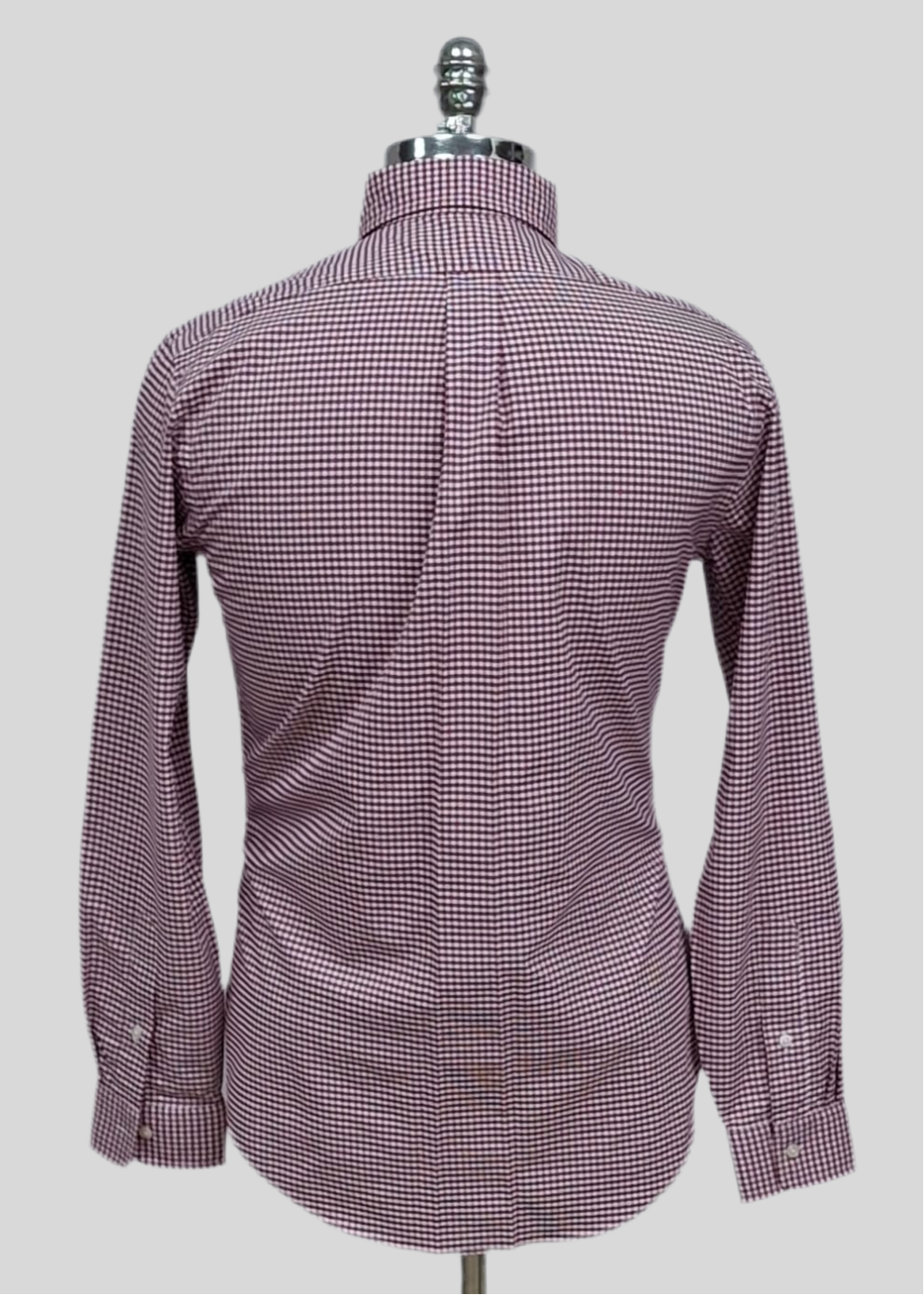 Camisa Polo Ralph Lauren 🏇🏼 Performance con patron de cuadros gingham rojo y blanco Talla L Entalle Clásico