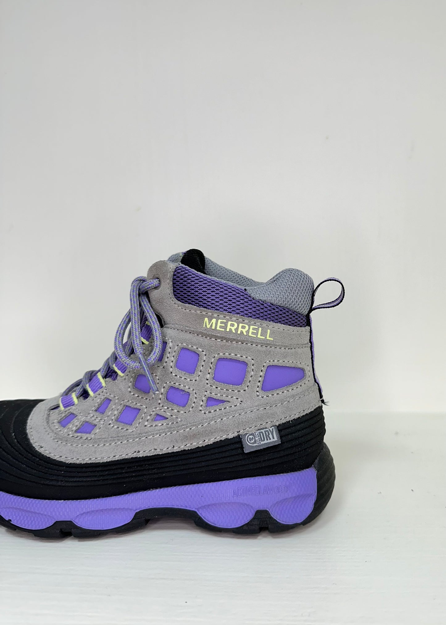 Botas de niña Merrell⛰️ Color gris y morado Talla 11