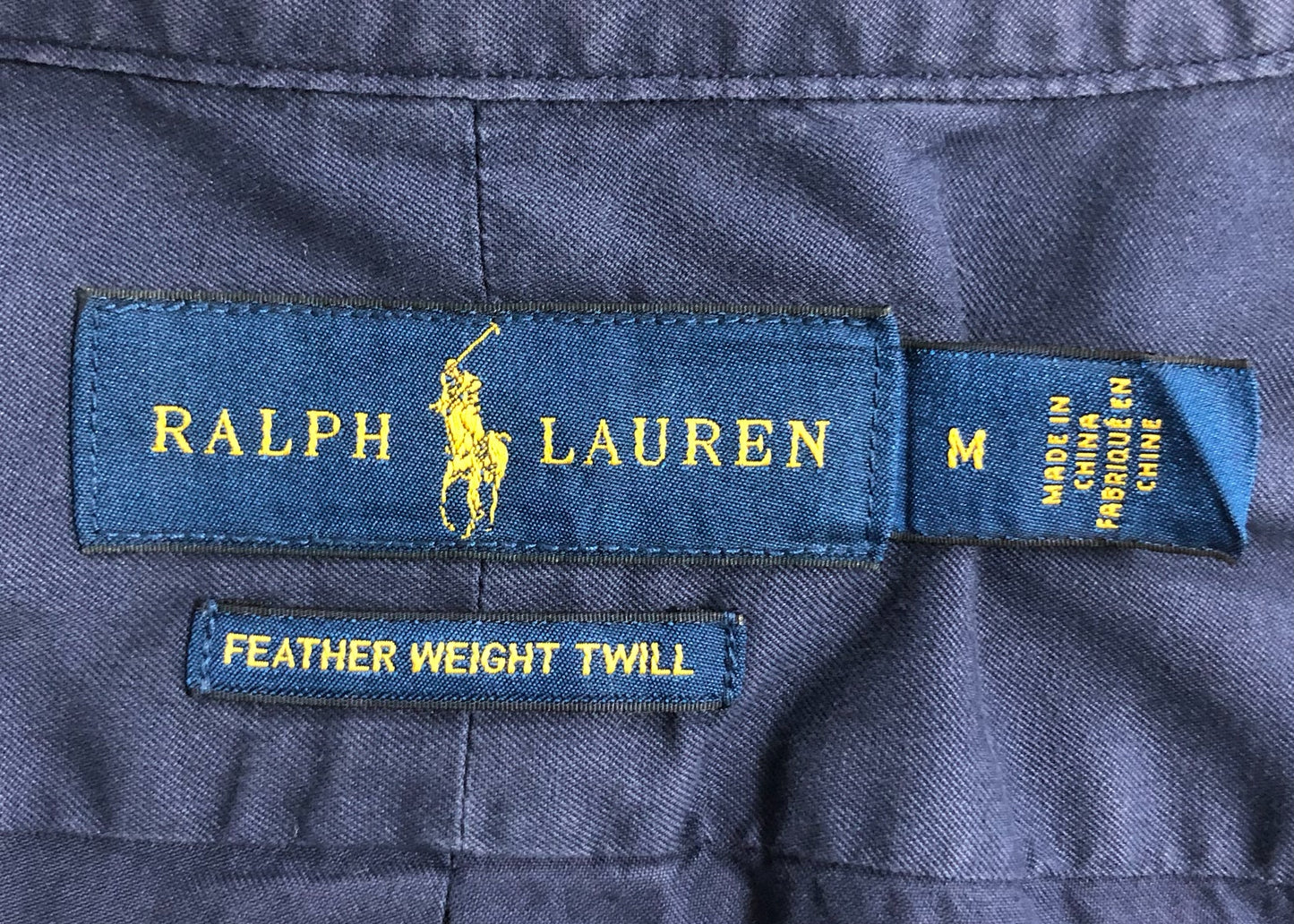 Camisa de botones Polo Ralph Lauren 🏇🏼 en color azul navy Talla M Entalle Regular