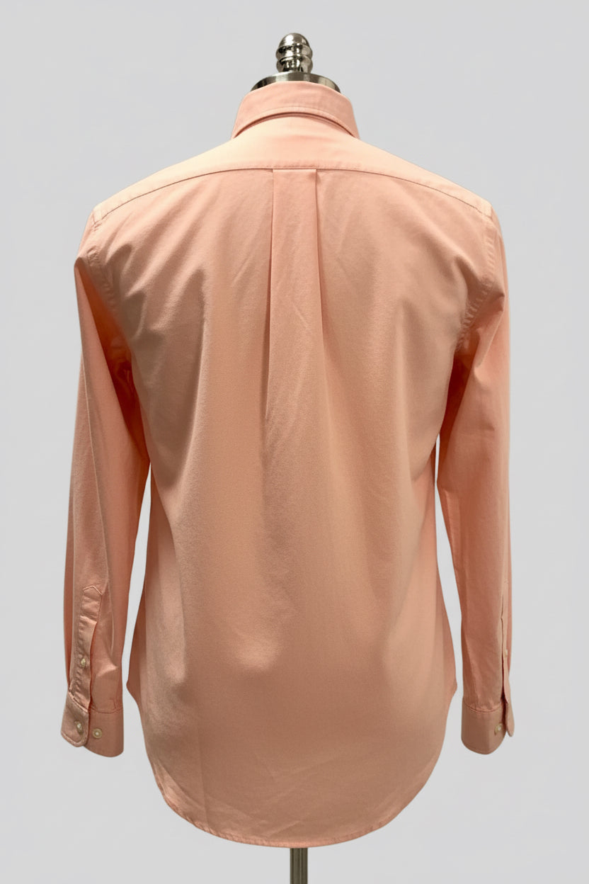Camisa de botones Polo Ralph Lauren 🏇🏼 Oxford en color salmon Talla M Entalle Regular