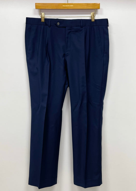 Pantalon de vestir Ralph Lauren Color azul oscuro Talla 34 Corte Slim Fit