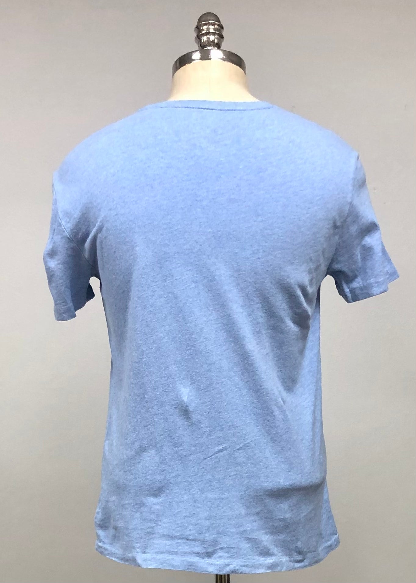 Camiseta cuello redondo Polo Ralph Lauren 🏇🏼 color celeste Talla S Entalle Regular