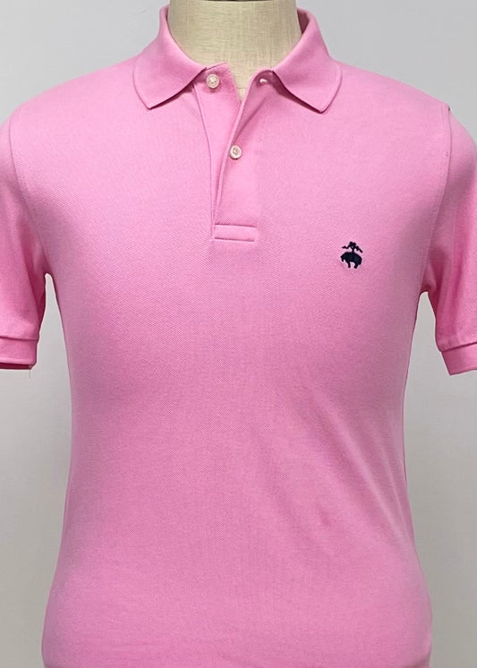 Camiseta Polo Brooks Brothers 🐑 color rosado Talla S Entalle Slim Fit