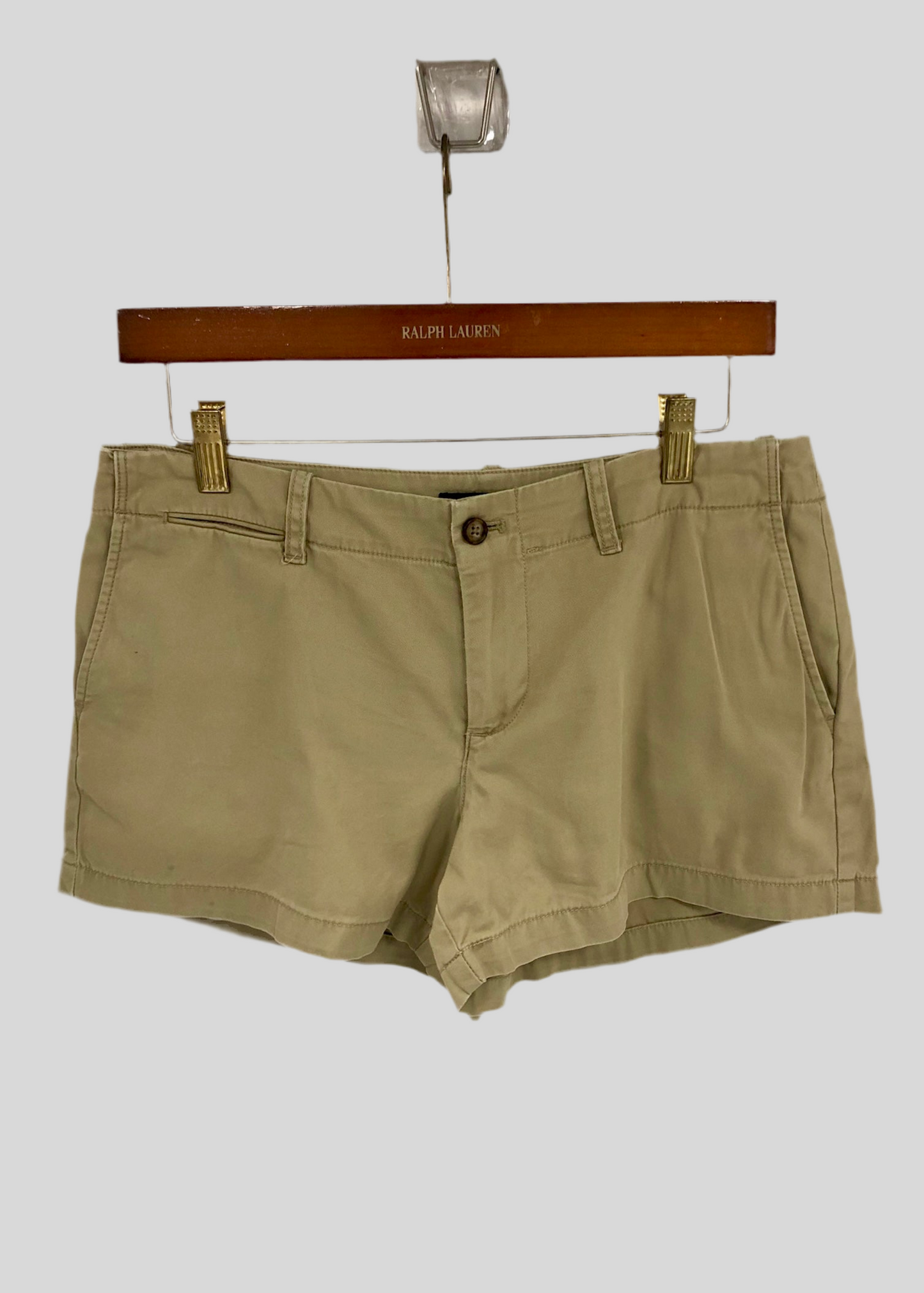 Short de mujer Polo Ralph Lauren 🏇🏼 Estilo cargo en color kaki Talla S