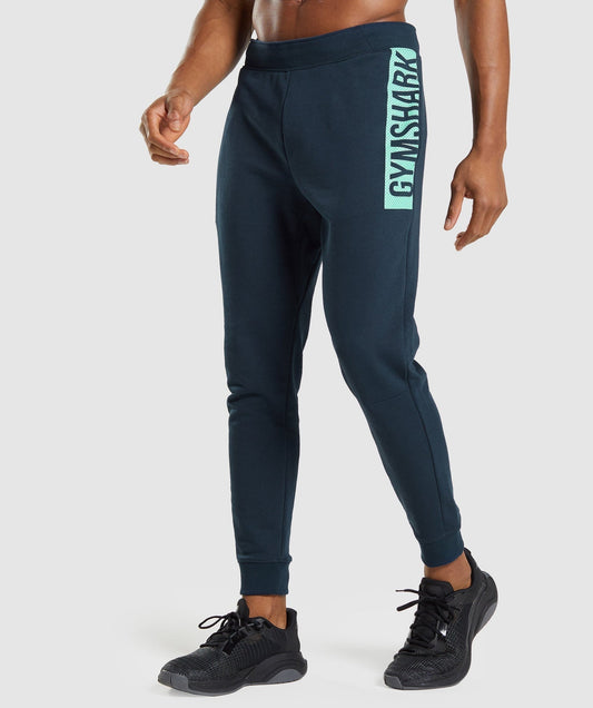 Pantalón Jogger marca Gymshark 🏋️‍♀️ color azul navy Talla XL Entalle Slim Fit