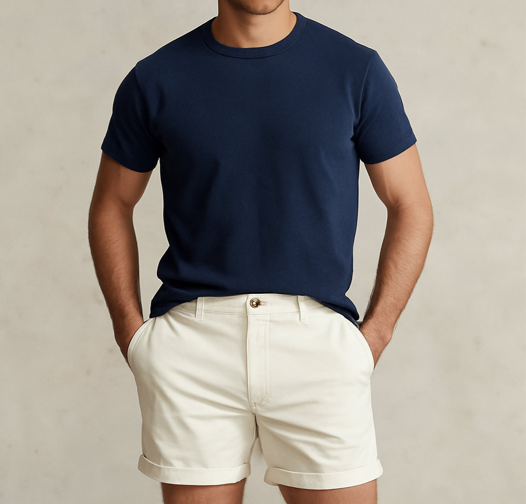 Short Casual Vineyard Vines 🐳 color crema talla 36