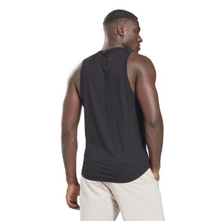 Paquete de 3 Camiseta sin mangas Reebok 🔺 Tela performance color negro y gris Talla M y L