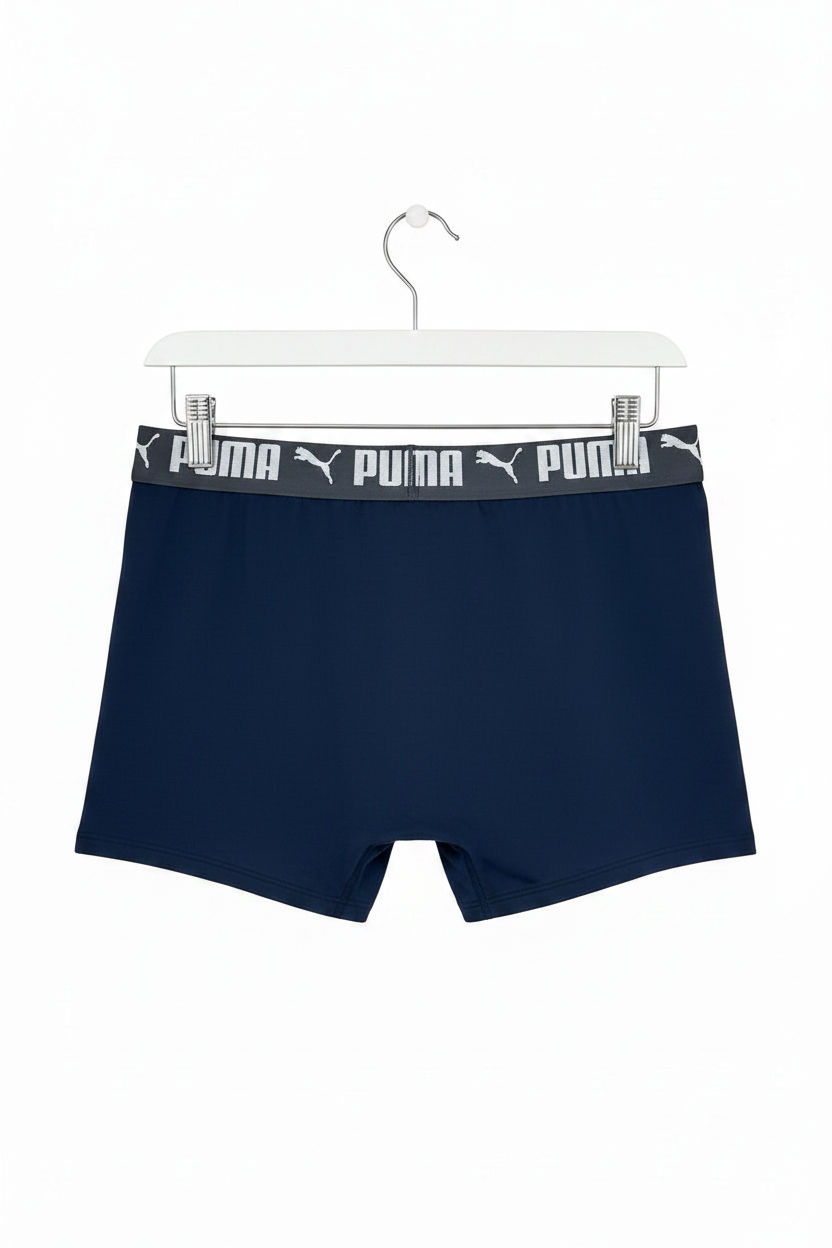 Boxers Briefs Puma 🐆 Tela Performance color azul oscuro Talla L