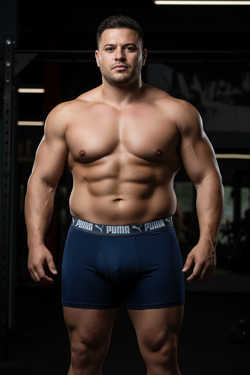 Boxers Briefs Puma 🐆 Tela Performance color azul oscuro Talla L