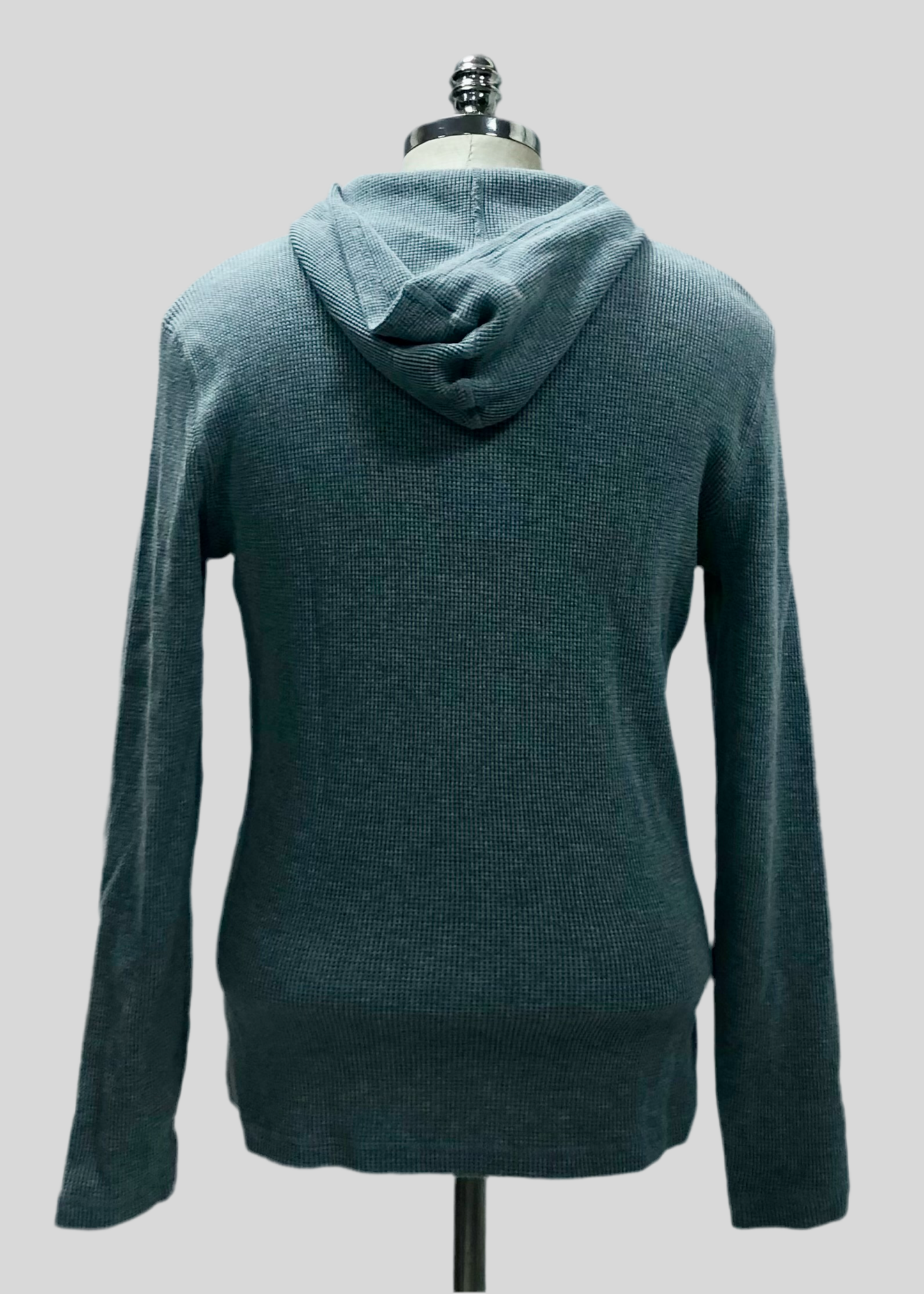 Sueter Jersey con capucha Michael Kors color gris claro Talla L