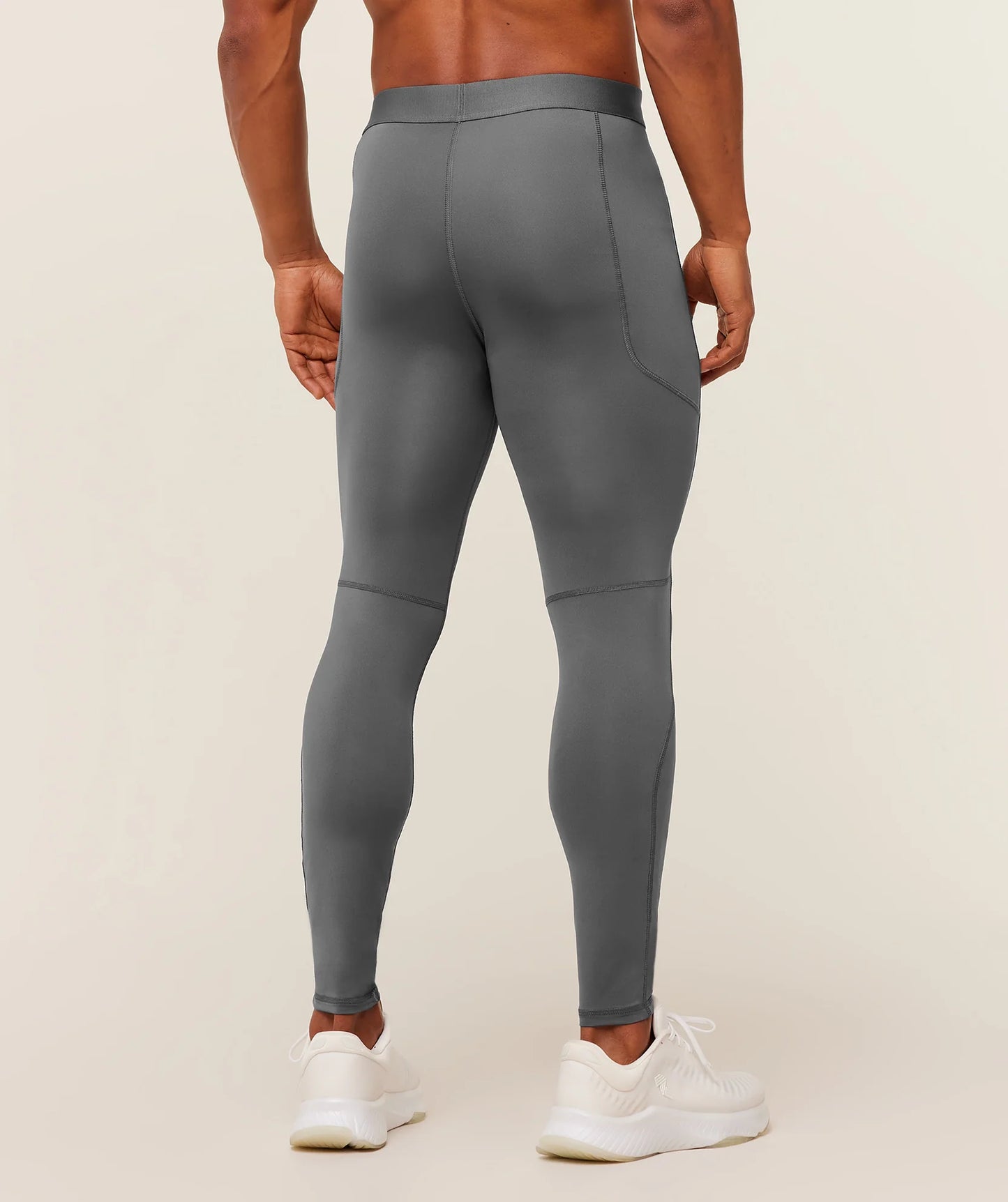 Mallas de entrenamiento Gymshark 🏋🏽 para hombre en Color gris y logo en negro Talla L y XXL