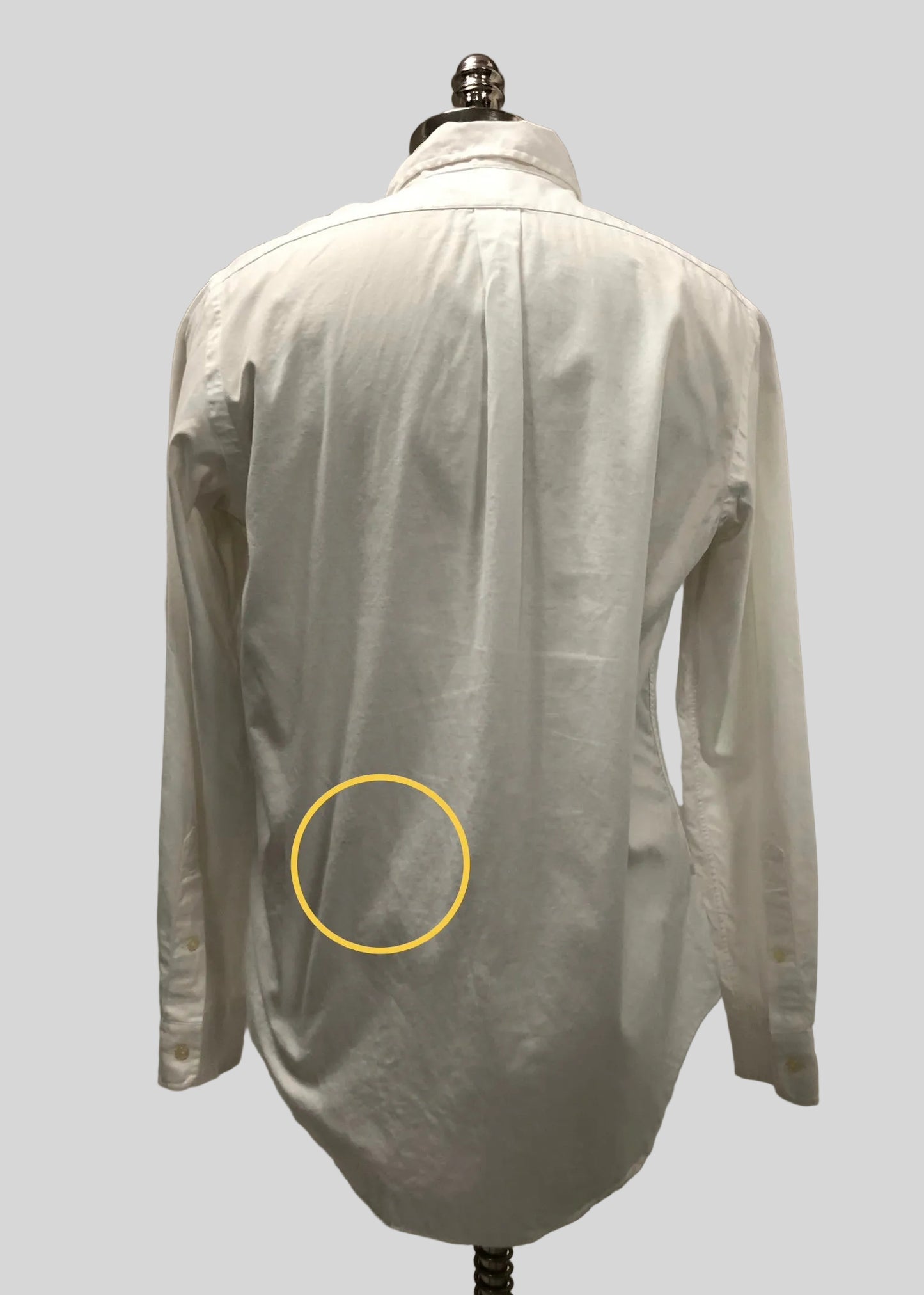 Camisa de botones Polo Ralph Lauren 🏇🏼  en color blanco Talla M Entalle Regular (ver descripción)