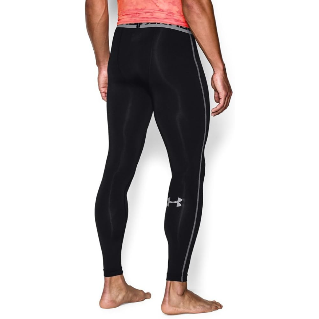 Mallas de entrenamiento Under Armour 🏋🏽 Pro Dri-FIT para hombre en Color Negro y cintura gris Talla L