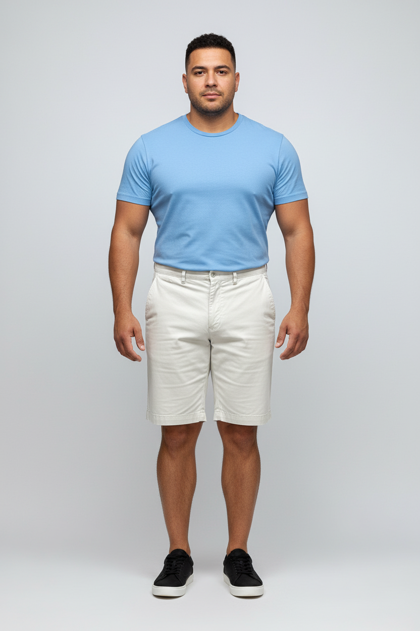 Short Casual Polo Ralph Lauren🏇 color Crema claro talla 32