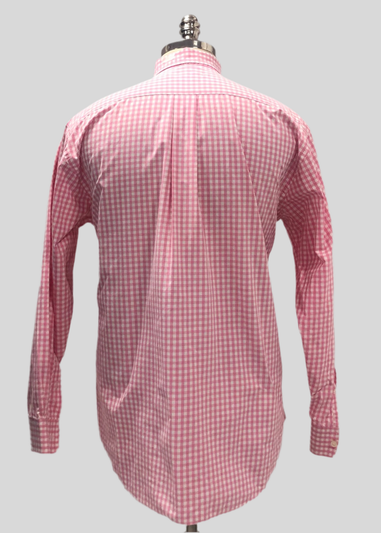 Camisa de botones Vineyard Vines 🐳 de cuadros gingham en color rosado y blanco Talla L Entalle Regular