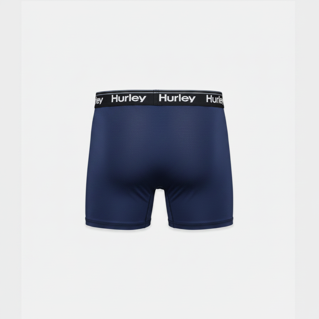Boxers Briefs Hurley 🏄🏽‍♂️ Tela Performance Color azul navy Talla M
