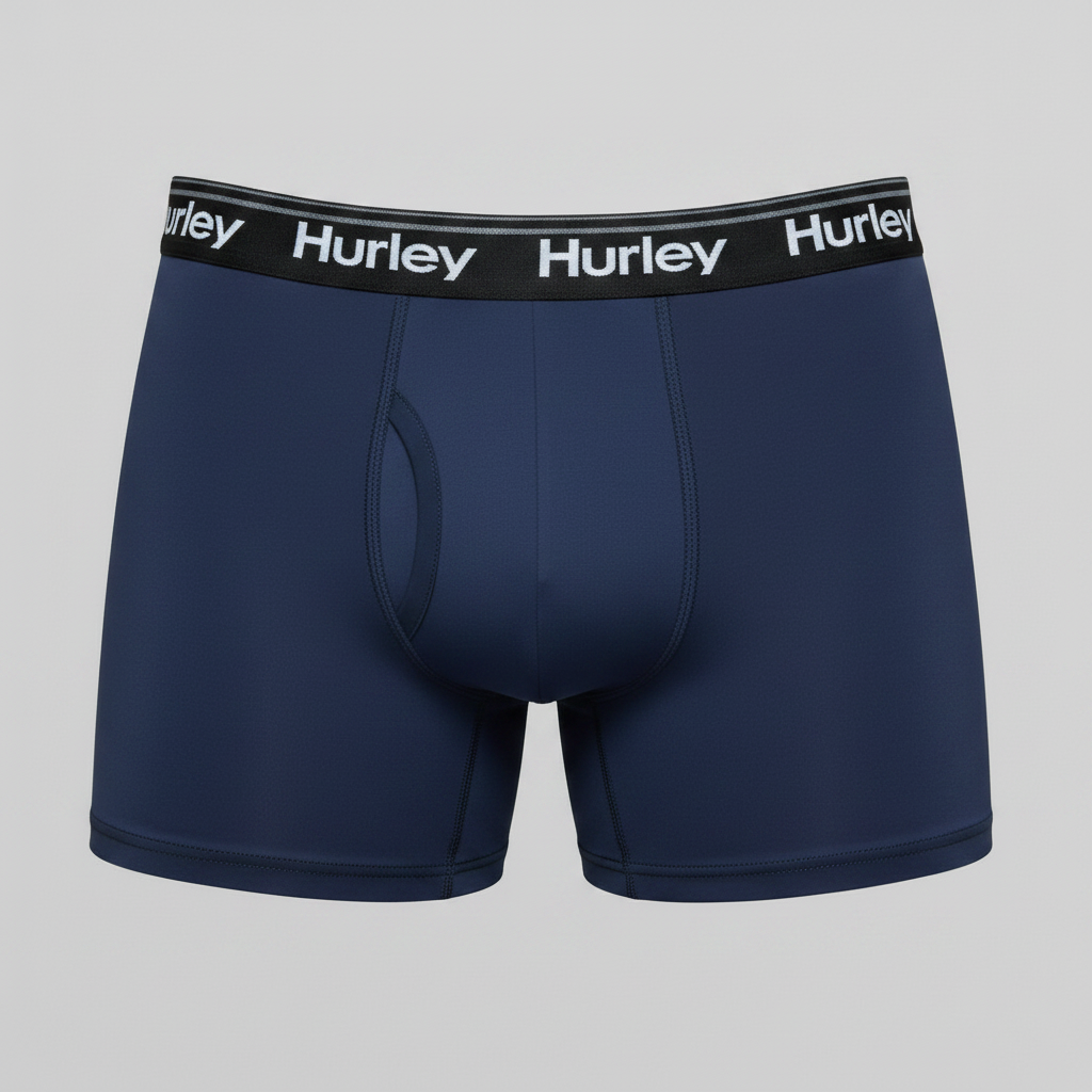 Boxers Briefs Hurley 🏄🏽‍♂️ Tela Performance Color azul navy Talla M