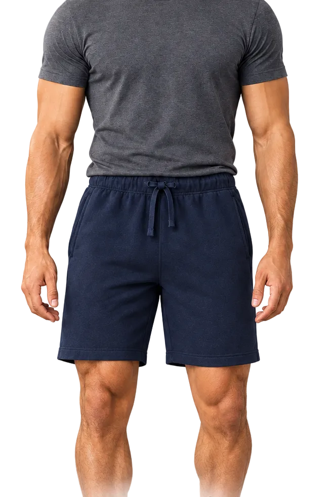 Short Lounge Uniqlo 🇯🇵 color azul navy Talla Small