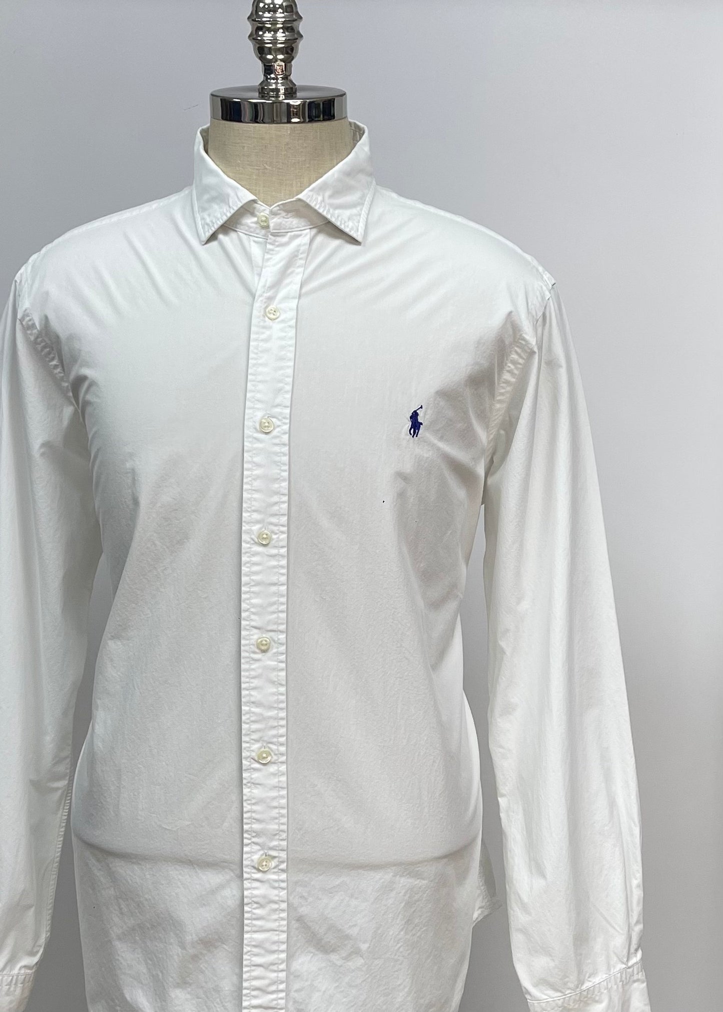 Camisa de botones Polo Ralph Lauren 🏇🏼 en color blanco Talla XL Entalle Regular