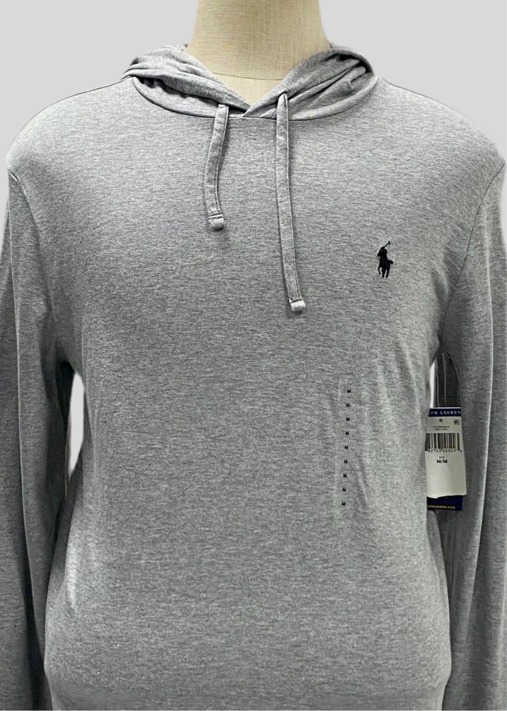 Sueter Jersey con capucha Polo Ralph Lauren 🏇🏼 color gira claro Talla M