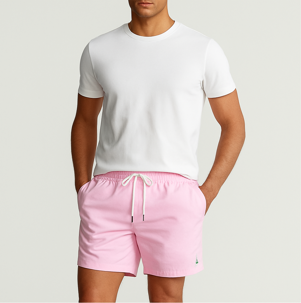 Short Casual Polo Ralph Lauren color Rosado Claro Talla L y M