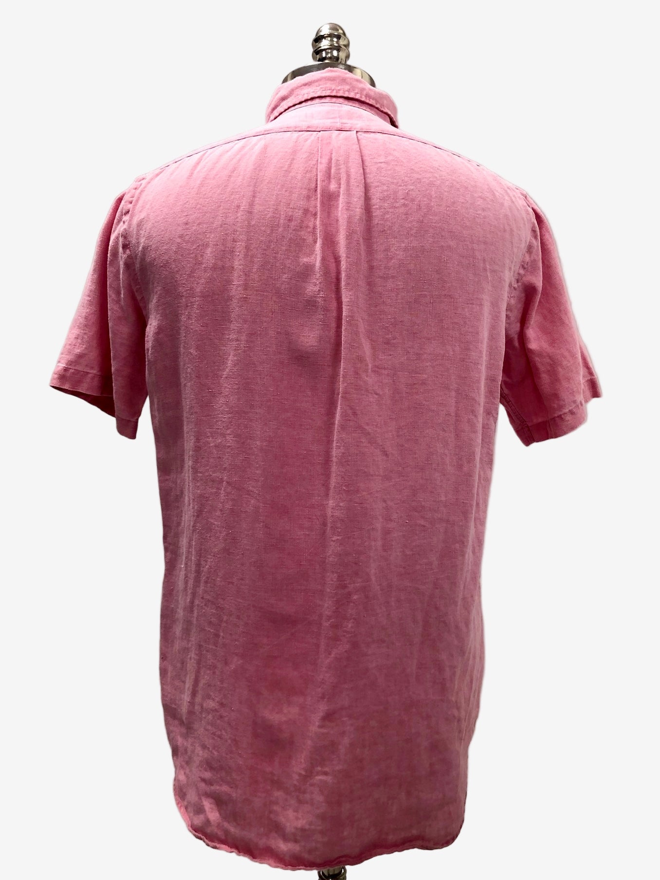 Camisa de botones Polo Ralph Lauren 🏇🏼 de Lino en color rosado Talla M Entalle Regular