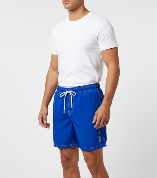 Shorts de baño en color azul Nautica ⚓️ talla S