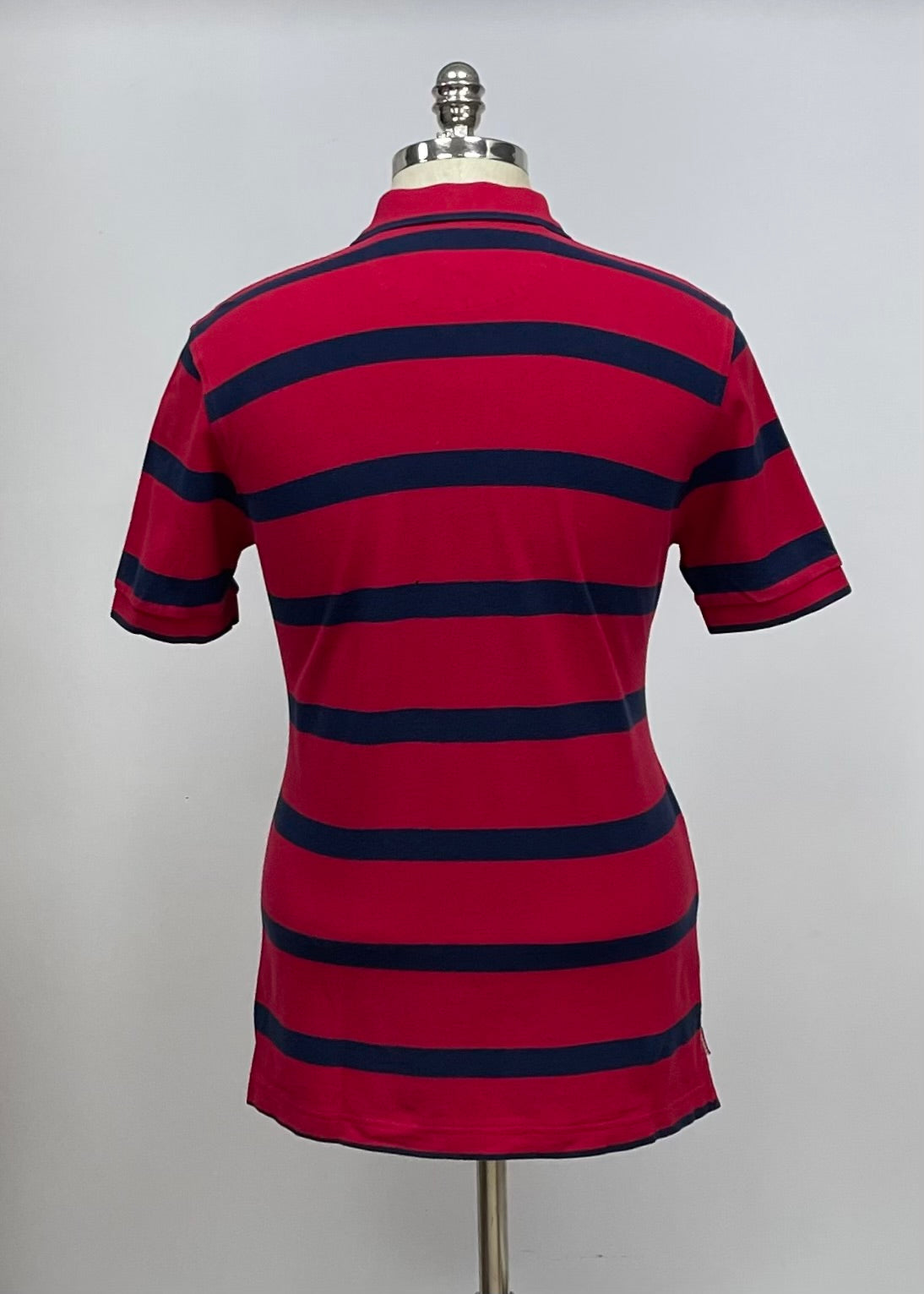 Camiseta Polo Brooks Brothers 🐑 con patrón de rayas rojo y azul navy Talla M Entalle Regular