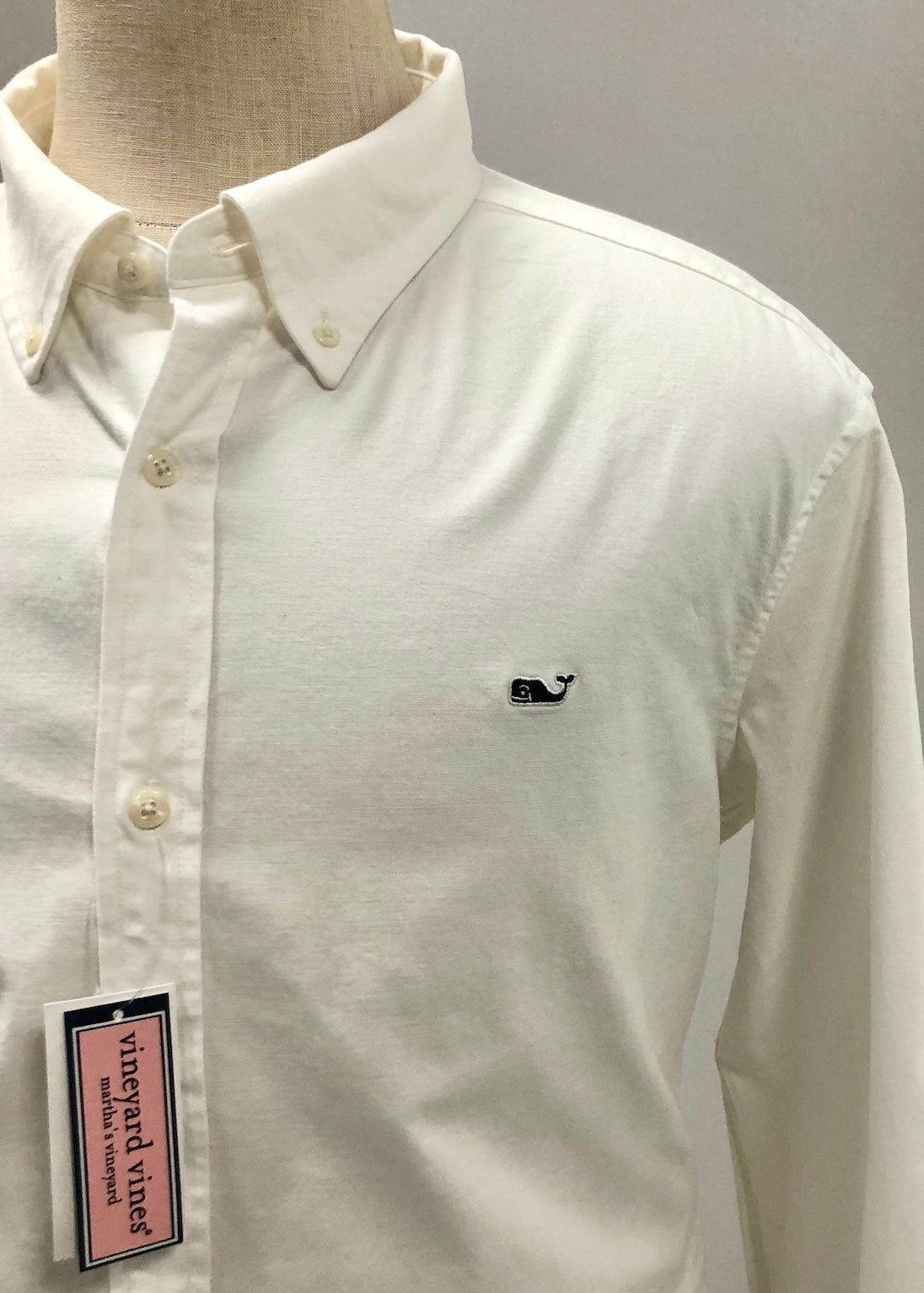 Camisa de botones Vineyard Vines 🐳  Color blanco Talla XL Entalle Regular