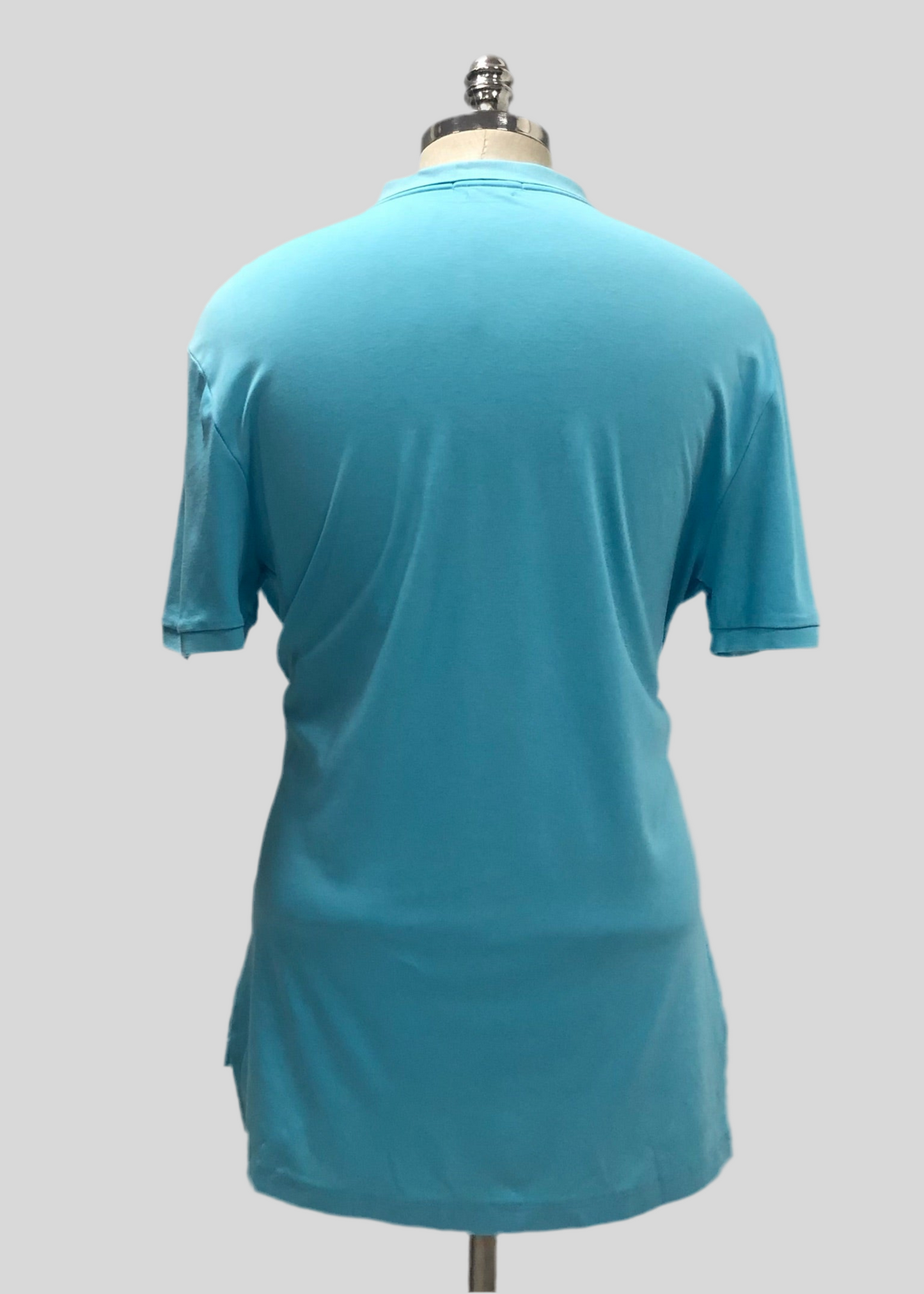 Camiseta Polo Ralph Lauren 🏇🏼color turquesa Talla XL Entalle Regular (ver descripción)