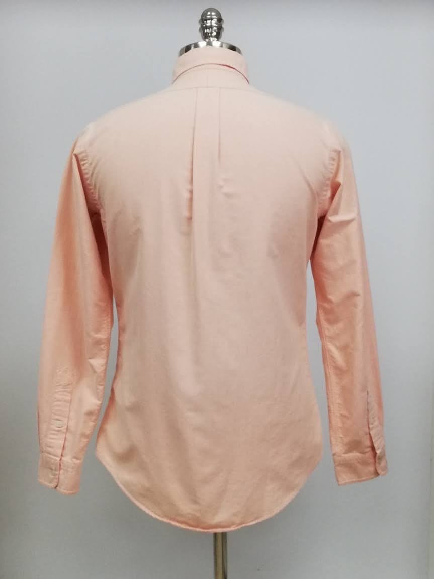 Camisa de botones Polo Ralph Lauren 🏇🏼 Oxford en color salmón Talla S Entalle Custom Fit (ver descripción)