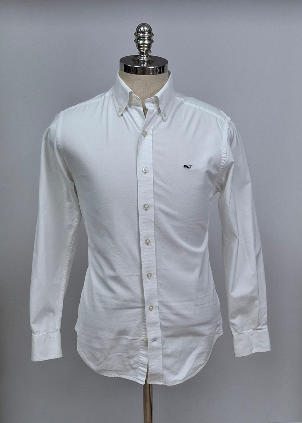 Camisa de botones Vineyard Vines 🐳  Color blanco Talla S Entalle Slim Fit (ver descripción)