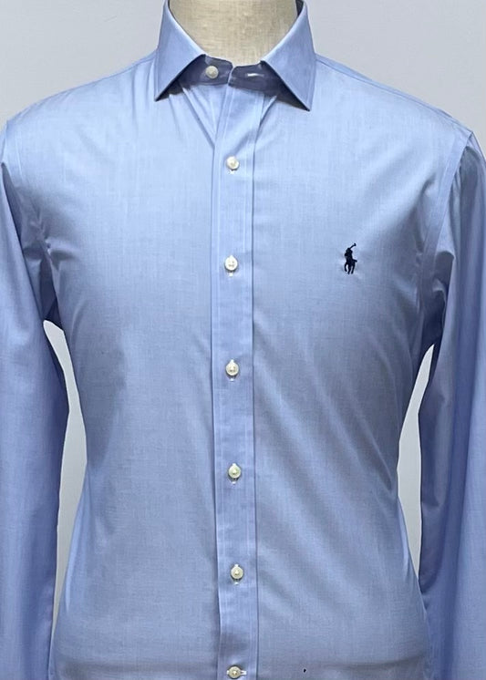 Camisa de botones Polo Ralph Lauren 🏇🏼 en color Celeste Talla M Entalle Slim Fit