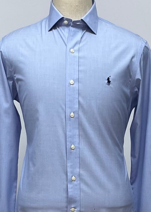 Camisa de botones Polo Ralph Lauren 🏇🏼 en color Celeste Talla L Entalle Slim Fit