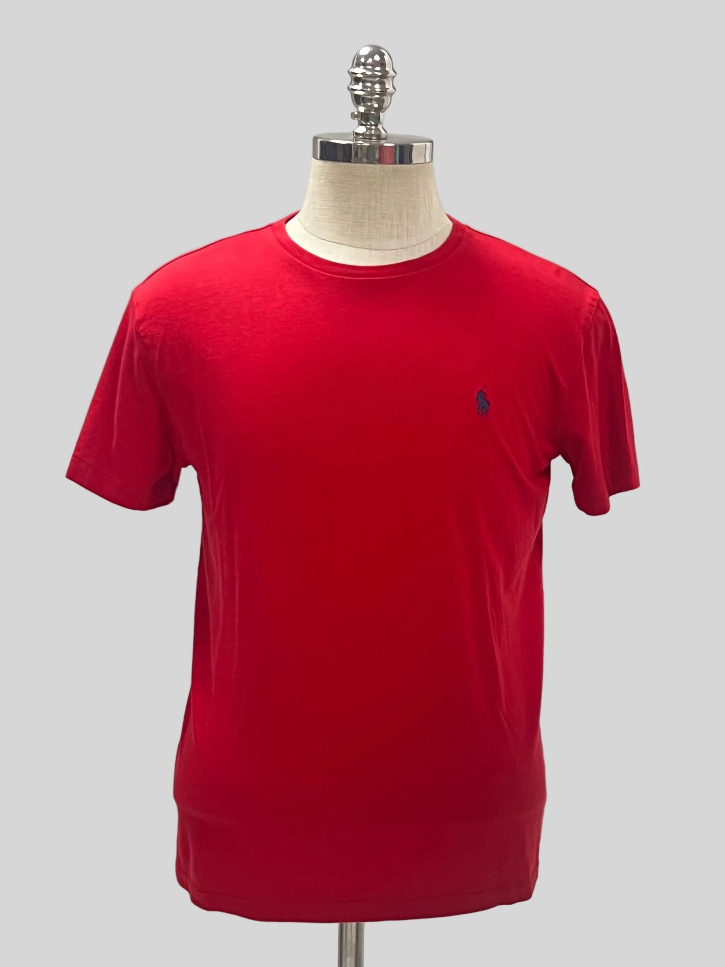Camiseta cuello redondo Polo Ralph Lauren 🏇🏼 color rojo Talla M Entalle Regular