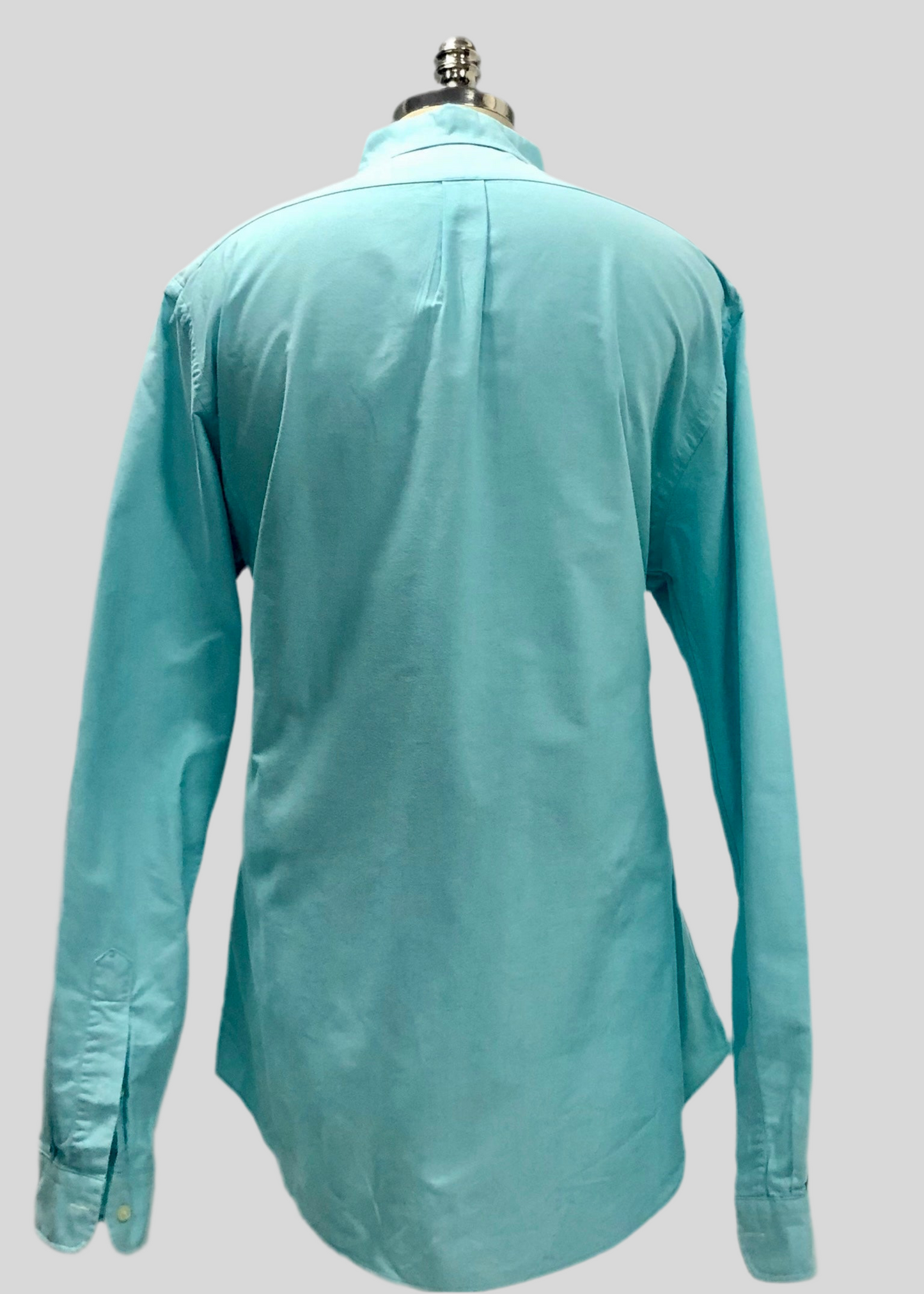Camisa de botones Polo Ralph Lauren 🏇🏼 Oxford en color turquesa Talla XXL Entalle Slim Fit