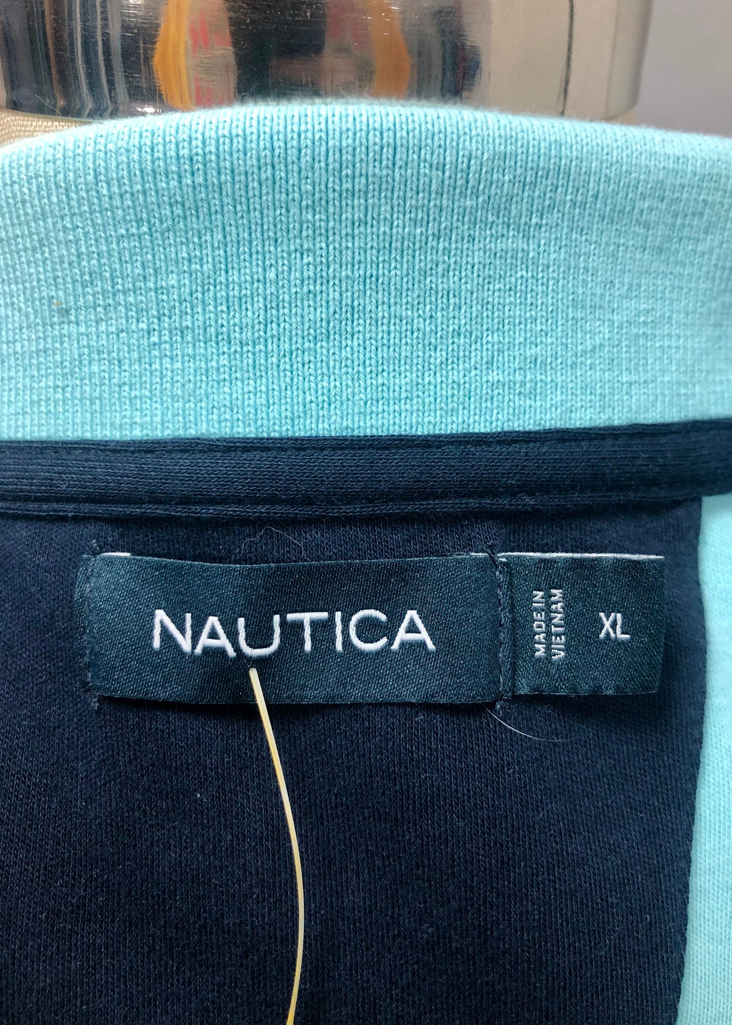 Camiseta Polo Nautica ⚓️  color turquesa claro Talla XL Entalle Regular