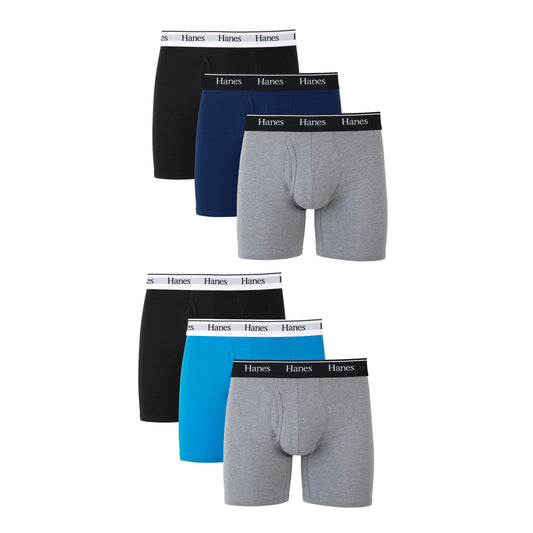 Calzoncillos tipo Boxer Hanes de Tela Algodón Stretch en varios colores - en Talla M