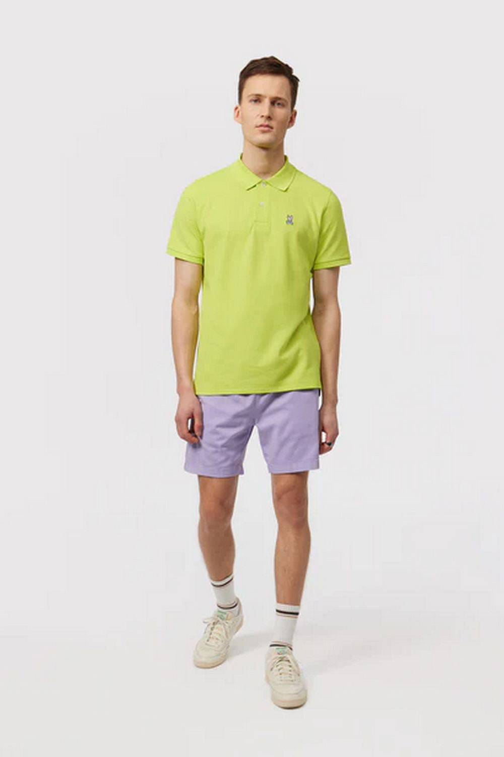 Camiseta Polo Psycho Bunny 🐰  color verde intenso clásico Talla XL Entalle Regular