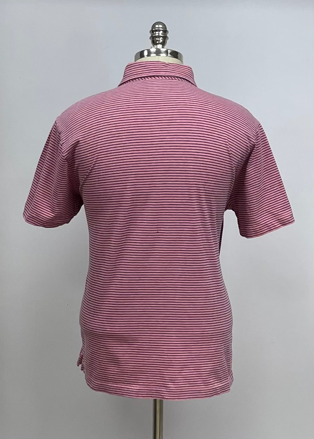 Camiseta Polo Vineyard Vines 🐳 con rayas en rosado y azul navy Talla L Entalle Regular