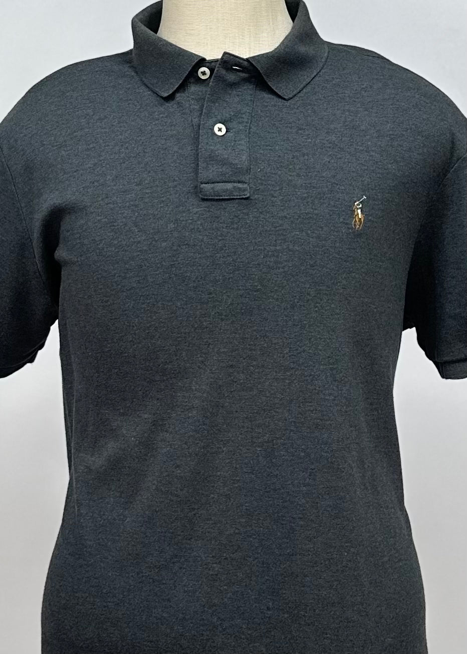 Camiseta Polo Ralph Lauren 🏇🏼color gris oscuro Talla XL Entalle Regular